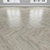 Versatile Parquet Oak Flooring 3D model small image 3