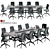 Modern Conference Table 18 3D model small image 1