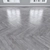 Oak Parquet: Herringbone, Linear & Chevron 3D model small image 3