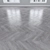 Oak Parquet: Herringbone, Linear & Chevron 3D model small image 4