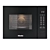 Efficient Built-In Microwave Oven 3D model small image 1