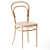Elegant Bentwood Chair by Thonet 3D model small image 1