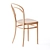 Elegant Bentwood Chair by Thonet 3D model small image 2