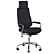 QZY-41H Office Chair: Stylish, Comfortable, and Durable 3D model small image 1