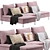 Modern and Stylish Ikea Soderhamn Sofa 3D model small image 1