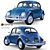 Classic Volkswagen 1200 3D Model 3D model small image 1