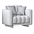 ErgoBalance Armchair 3D model small image 5