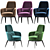 Caratos Maxalto High Back Armchair 3D model small image 2