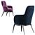 Caratos Maxalto High Back Armchair 3D model small image 3