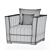 Luxury Armchair by Armani Casa 3D model small image 5