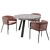 Modern Terrazzo Dining Set | Kave Home 3D model small image 2