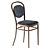 Elegant Bentwood Chair: Thonet Beauty 3D model small image 1