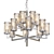 Elegant Claridges Chandelier 3D model small image 1