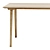 Scandi-Inspired Dining Table 3D model small image 3