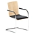Thonet S 53 SPF Cantilever Chair 3D model small image 1