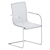 Thonet S 53 SPF Cantilever Chair 3D model small image 3