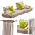 Window Sill Pillows | Cozy Set 3D model small image 4