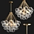 Elegant Bronzeville Pendant: Sea Gull Lighting 3D model small image 1