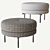 Minimalist Torii Ottoman: Elegant and Versatile 3D model small image 1