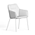 Quinn Velvet Dining Chairs 3D model small image 5