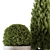 Stylish Outdoor Plants - Set 143 3D model small image 3