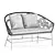 Boho Chic Ibiza Sofa 3D model small image 4