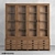 OM Printmaker Sideboard: Elegant Oak and Plywood Storage 3D model small image 2