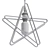 Stylish Star Design Lamp 3D model small image 2