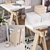 IKEA Workstation: Finnvard Table, Feodor Armchair & Accessories 3D model small image 4