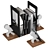 Versatile Book/Mobile Holder: Functional Prop 3D model small image 6