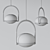 Coco Single Pendant by Leds C4 3D model small image 2