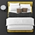 Bolzan Letti Bend Bed: Elegant and Spacious Slumber 3D model small image 4