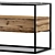 Vasagle ULTV051B01 ULTV39BX TV Stand 3D model small image 2