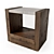 Caracole Modern Nightstand | Bedside Table 3D model small image 2