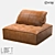 Modern Leather Sofa - LoftDesigne 3D model small image 1