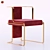 Modern Jarman Dining Chair 3D model small image 5