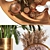 Elegant Ornamental Decor Set 3D model small image 10