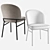 Elegant Eichholtz Willis Velvet Dining Chair 3D model small image 5