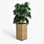 Jasper Rectangular Planter 3D model small image 3