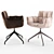 Nicolas Chardonne Swivel Dining Chair 3D model small image 2