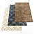 High Resolution Rugs (4-Pack) 3D model small image 1