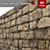 Detailed 3D Stone Wall Model 3D model small image 2