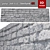 Detailed 3D Stone Wall Model 3D model small image 3