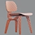Modern Scandinavian Design: Vitra Plywood Dining Chair (DCW) 3D model small image 5