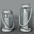 Elegant Jar Candle 3D model small image 4