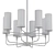 Modern Greger Chandelier: Illuminate Your Space! 3D model small image 2