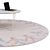 Elegant Circle Rugs | No. 160 3D model small image 2