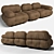 Versatile Camaleonda Sofa: Customizable & Stylish 3D model small image 1