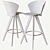 Sleek Bahia Stool - Calligaris 3D model small image 3