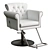 Versatile Cornwall Salon Chair 3D model small image 1